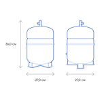Превью картинка Фильтр для воды Аквафор Водоочиститель OSMO Pro-100-3-А-М #6