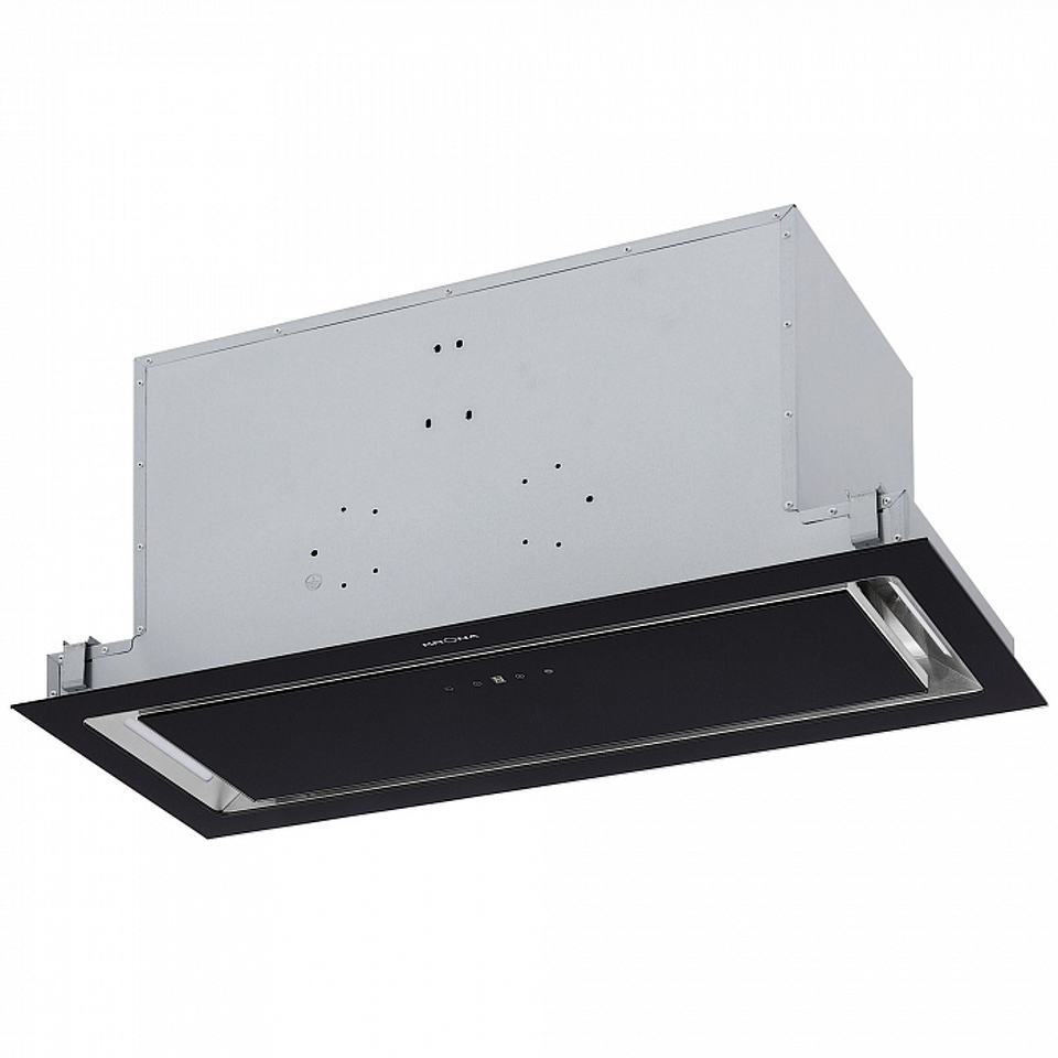 Фото Полновстраиваемая вытяжка KRONA SELINA 900 GLASS BLACK S