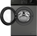 Превью картинка Стиральная машина с фронтальной загрузкой Weissgauff WM 45127 DC Inverter Steam Grey #5