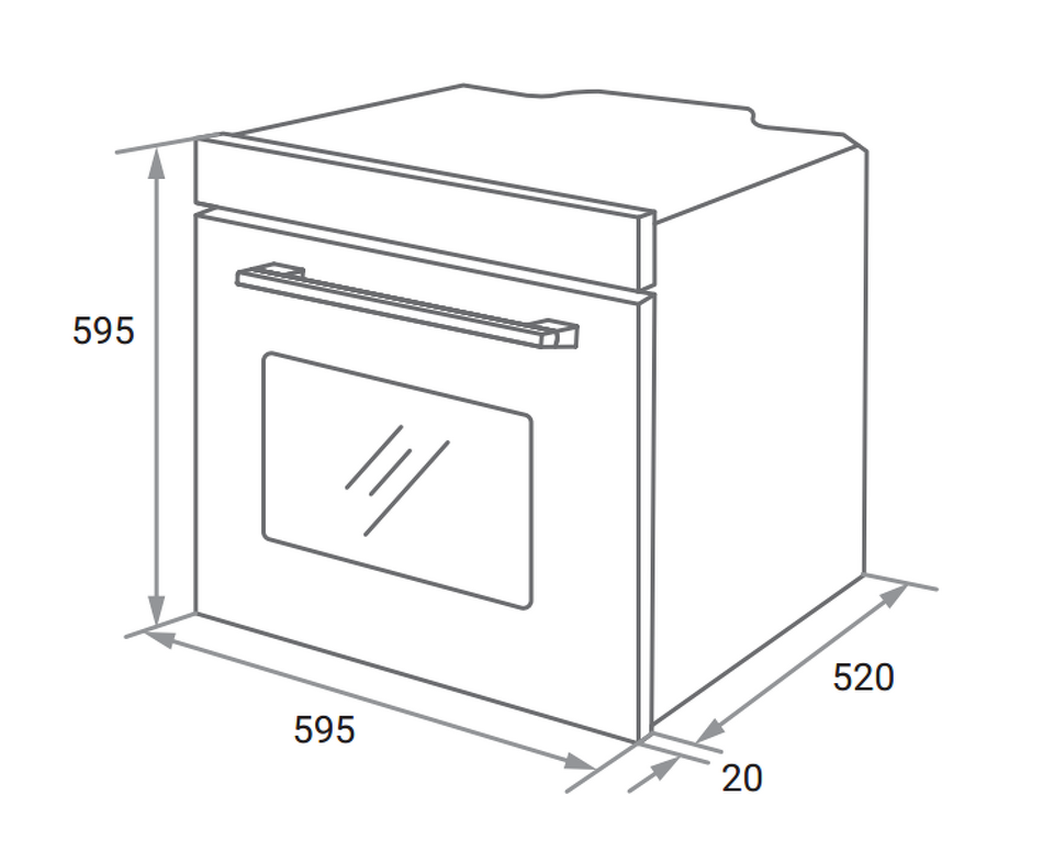 Фото Электрический духовой шкаф Weissgauff EOM 699 PDB Digital Smart Soft Close