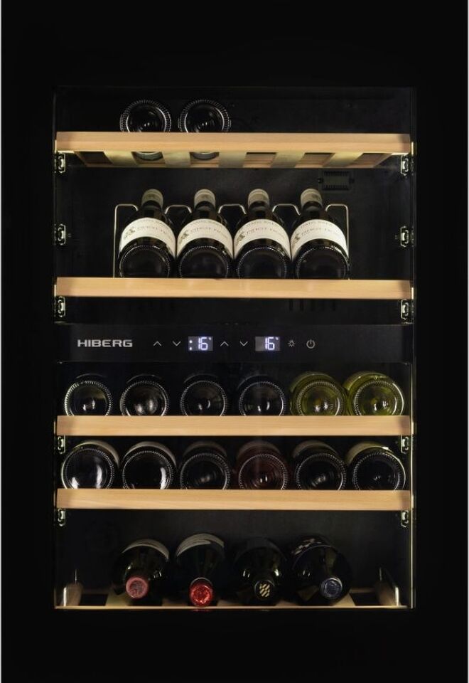 Фото Шкаф винный встраиваемый HIBERG ROYAL W 85