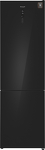 Превью картинка Холодильник с нижней морозилкой Weissgauff WRK 2000 Full NoFrost Inverter Black Glass #5