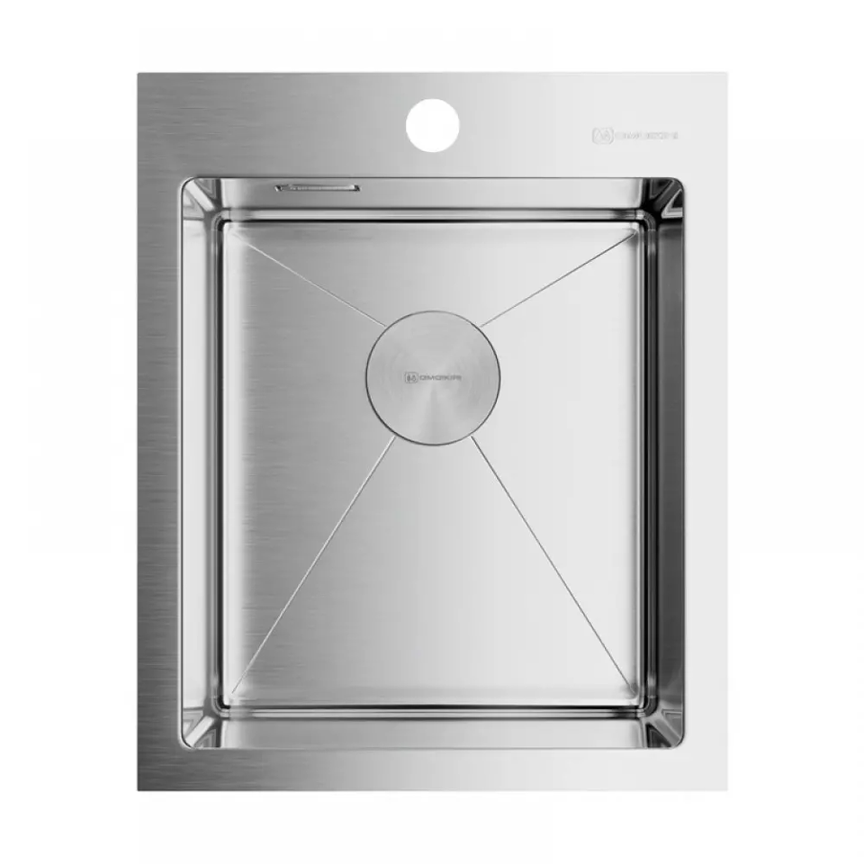 Фото Металлическая мойка Omoikiri Akisame 41-IN нерж. сталь/нержавеющая сталь