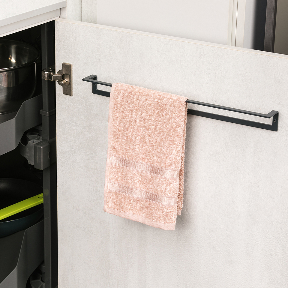 Фото Duslar Держатель LEIA для полотенец, длина 550 мм, антрацит