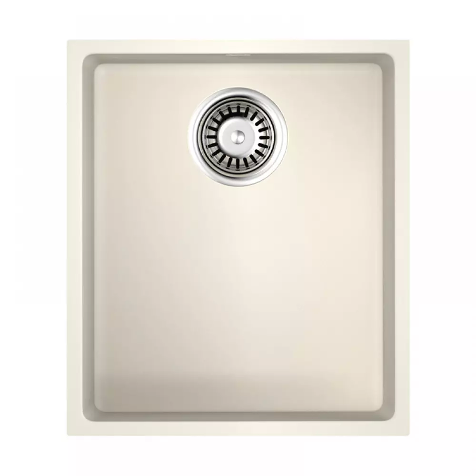 Фото Гранитная мойка Omoikiri Bosen 38-U-WH Tetogranit/белый