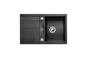 Картинка Blanсo METRA 45 S SILGRANIT PuraDur антрацит с клапаном-автоматом