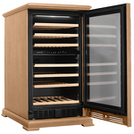 Превью картинка Шкаф винный  Meyvel Винный холодильник (шкаф) компрессорный MEYVEL MV77PRO-KBT2 (Натуральный бук) #2