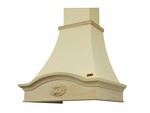Превью картинка Вытяжка с багетом Lex MILANO 600 Ivory #2
