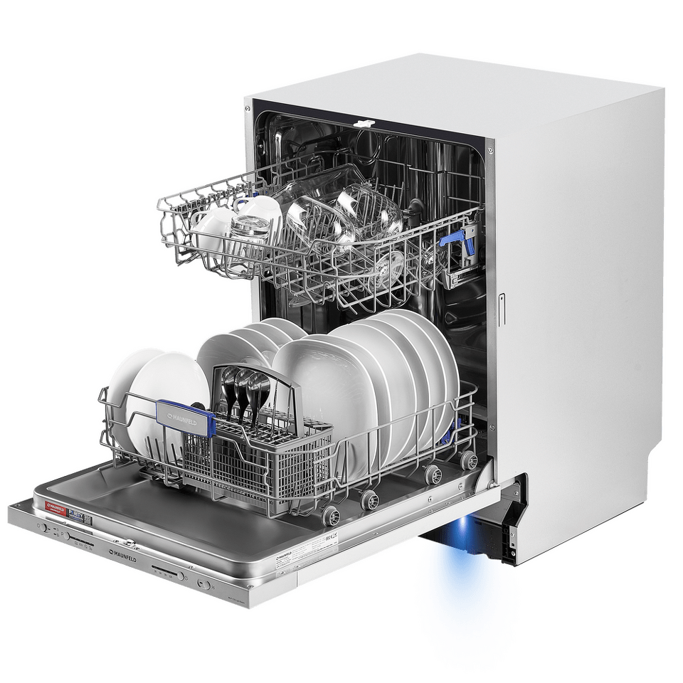 Фото Посудомоечная машина 60см встраиваемая Maunfeld MLP-12S Light Beam 