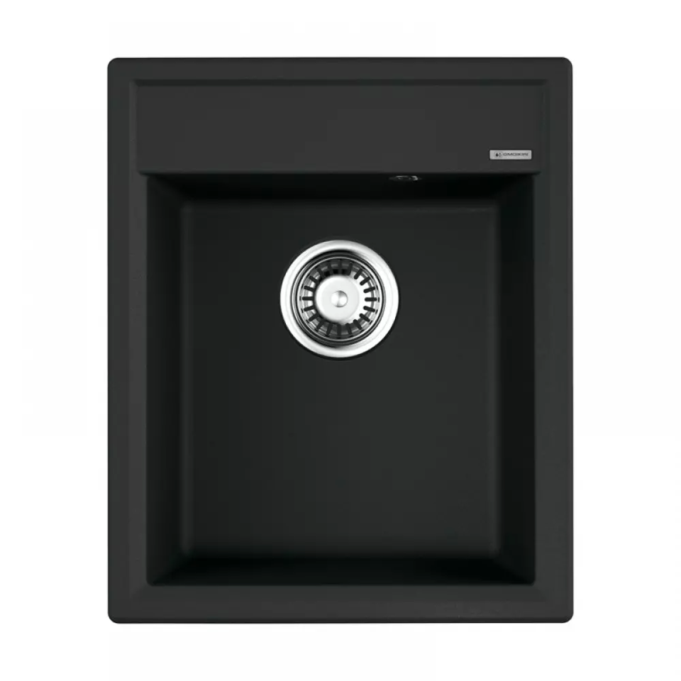 Фото Гранитная мойка Omoikiri Daisen 42-BL Artgranit/черный