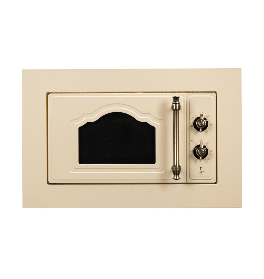 Фото Печь микроволновая встраиваемая Lex BIMO 20.01 C IVORY микроволновая печь