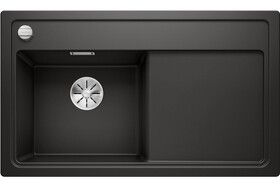 Картинка Blanсo BLANCO ZENAR 45S (чаша слева) SILGRANIT черный с кл.-авт. InFino