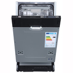 Превью картинка Посудомоечная машина 45см встраиваемая Zigmund & Shtain DW 129.4509 X #2