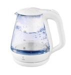 Превью картинка Чайник Lex LXK 30010-1,чайник стеклянный (белый) #2