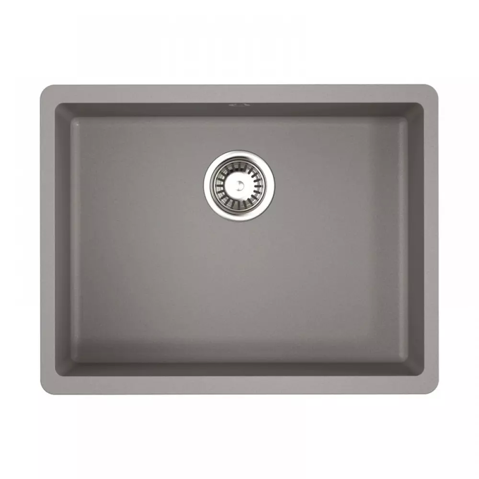 Фото Гранитная мойка Omoikiri Kata 54-U-GR Artgranit/leningrad grey