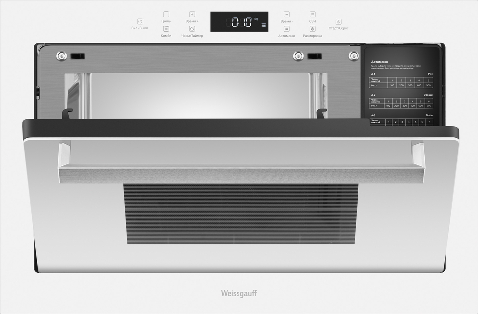 Фото Печь микроволновая встраиваемая Weissgauff HMT-252 TSW