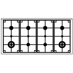 Превью картинка Центр варочный ILVE  L128WM3/MG матовый графит( сатинированная сталь) #2