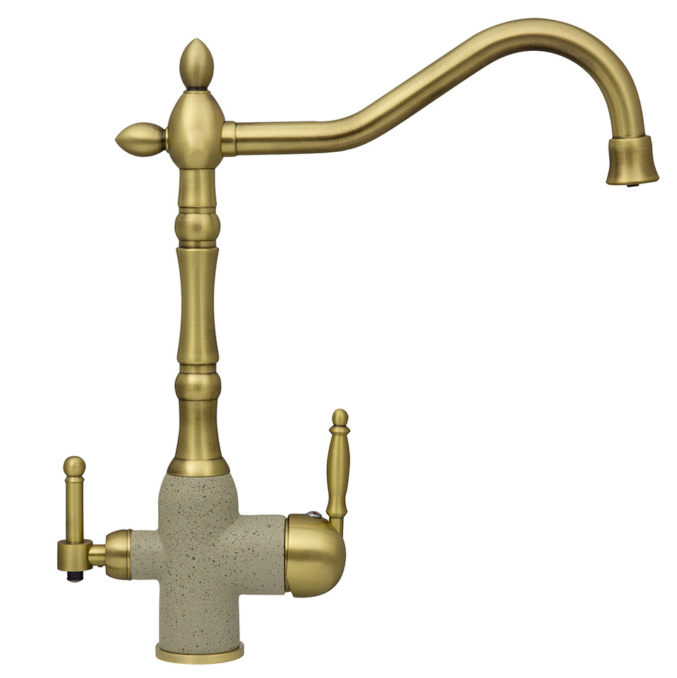 Фото Смеситель для кухни Zigmund & Shtain ZS 1900B Речной песок