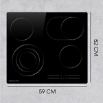 Превью картинка Электрическая варочная панель Zigmund & Shtain CN 44.6 B #9