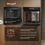 Превью картинка Электрический духовой шкаф Weissgauff EOM 899 Color Touch Black Matt #29