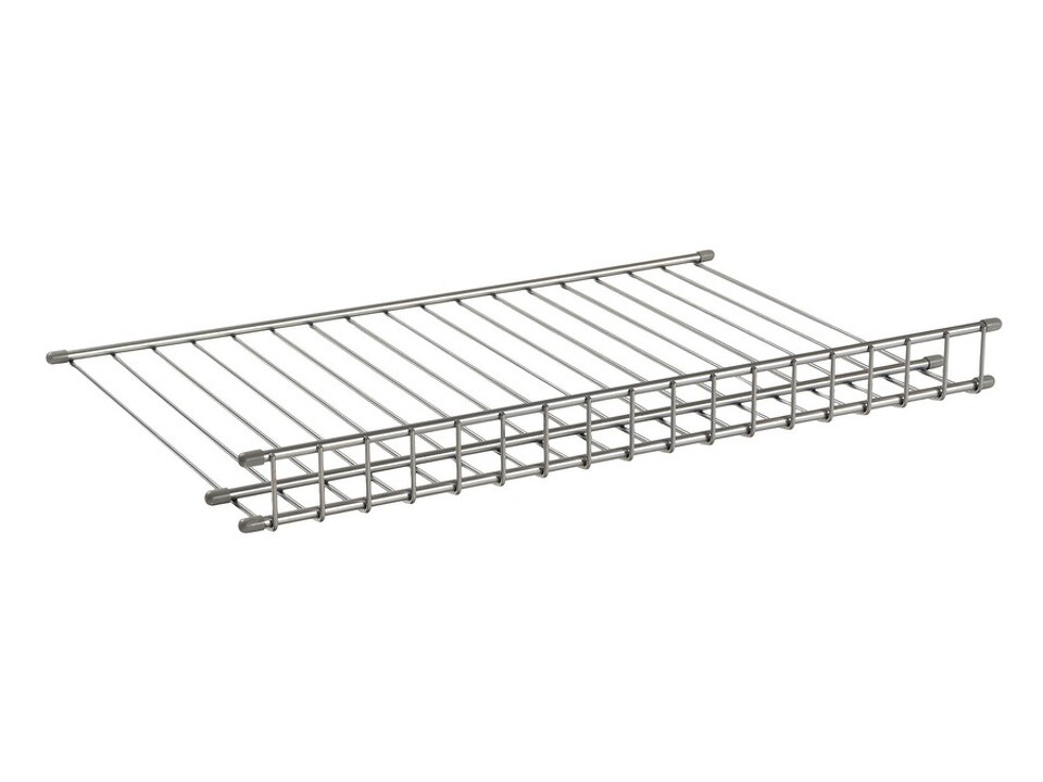 Фото Duslar Сетчатая полка AGATA для одежды, ширина 3000 мм, глубина 500 мм, серый