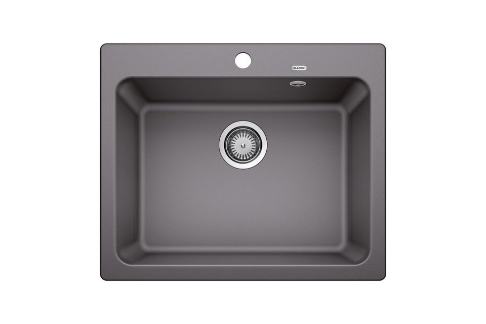 Фото Гранитная мойка Blanсo NAYA 6 SILGRANIT темная скала