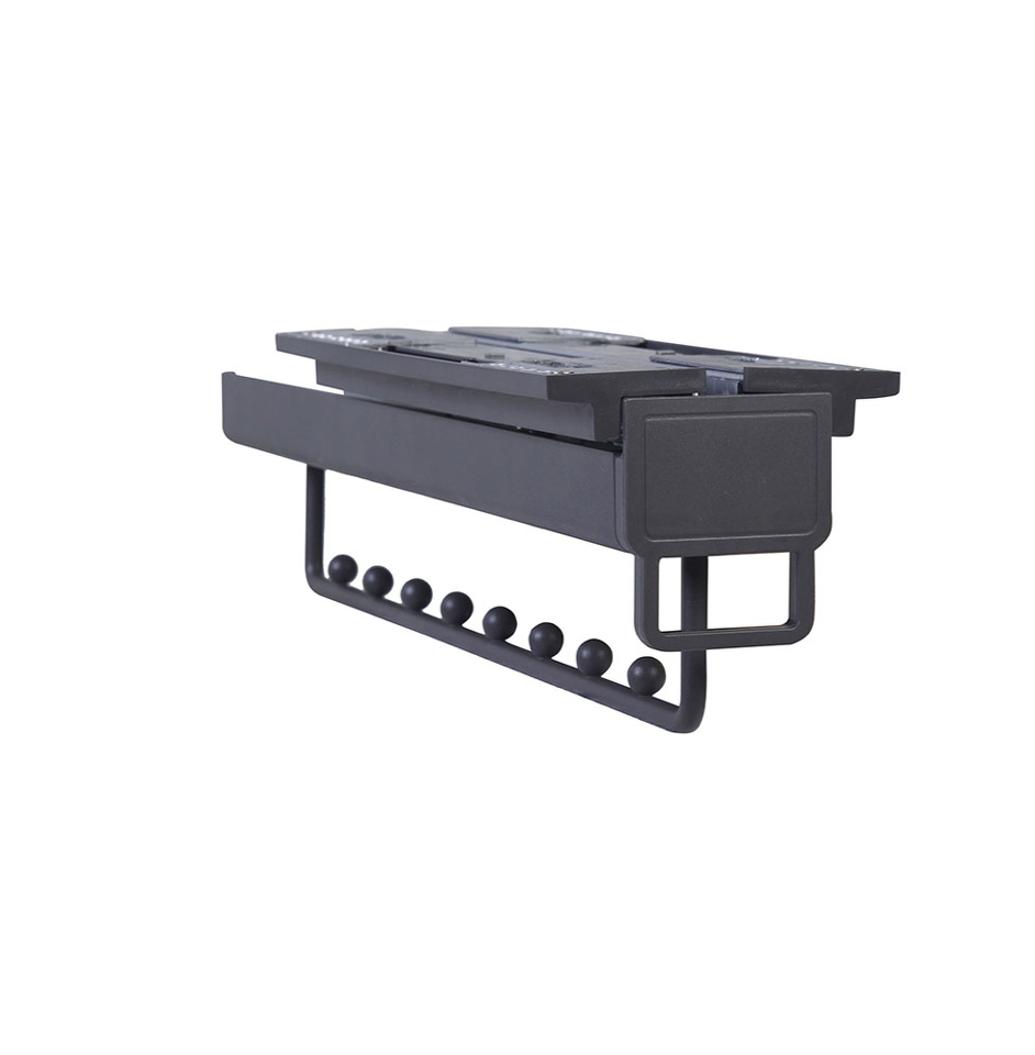 Фото Duslar Выдвижная штанга MOLLY для одежды, длина 450 мм, антрацит