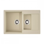 Превью картинка Гранитная мойка Omoikiri Daisen 78-2T-BE Tetogranit/ваниль #1