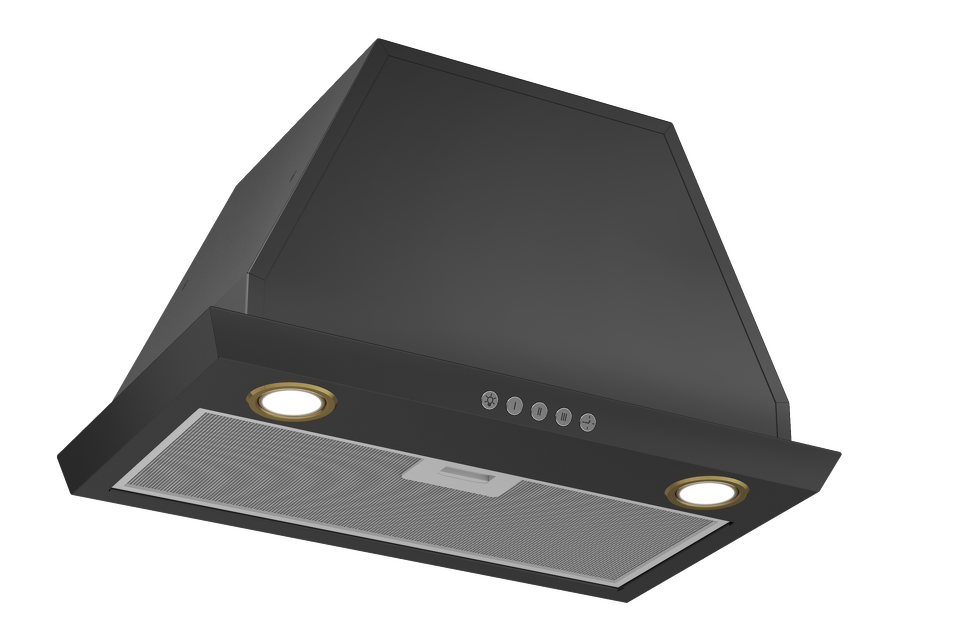 Фото Полновстраиваемая вытяжка Elikor Врезной блок 52П-650-Э3Д черный/черный