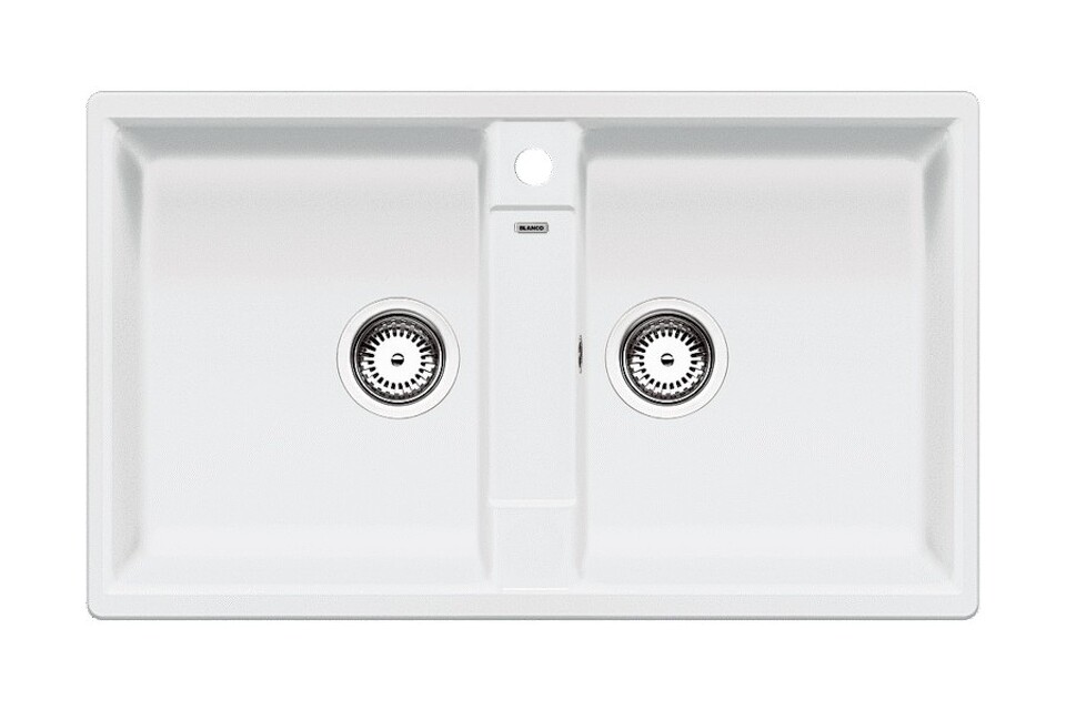 Фото Гранитная мойка Blanсo BLANCOZIA 9 SILGRANIT PuraDur белый
