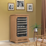 Превью картинка Шкаф винный  Meyvel Винный холодильник (шкаф) компрессорный MEYVEL MV77PRO-KBT2 (Натуральный бук) #6