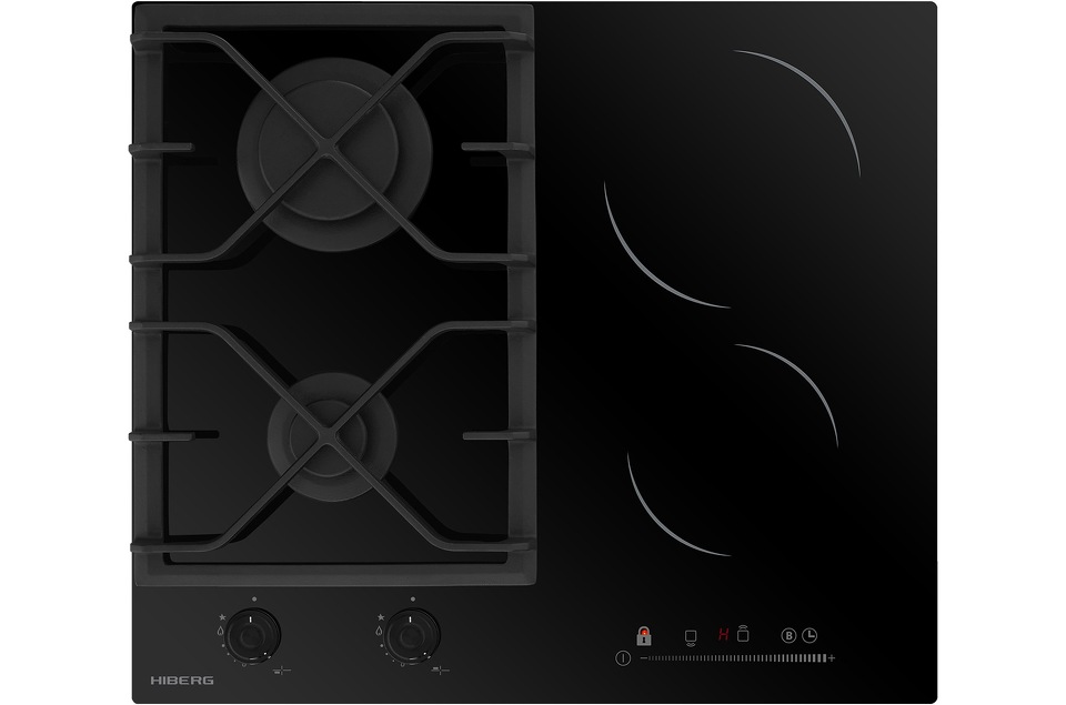 Фото Комбинированная варочная панель HIBERG VM 6021 B
