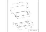 Превью картинка Полновстраиваемая вытяжка Haier HVX-BI662X #2