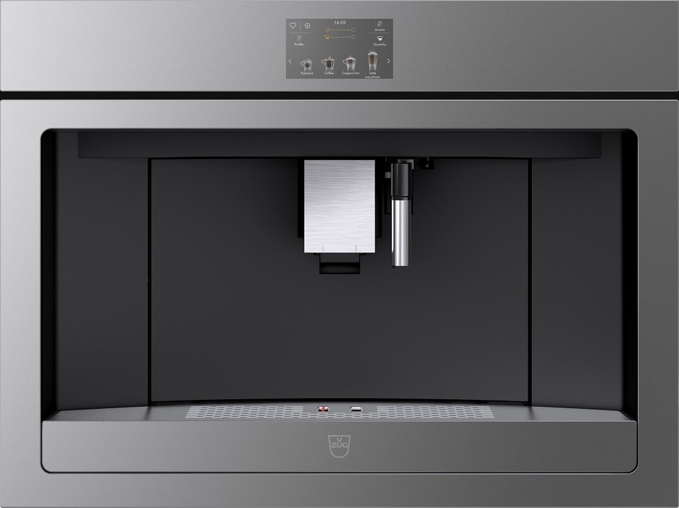 Фото Кофемашина встраиваемая V-ZUG CoffeeCenter V6000 45 COC6T-25005 платина