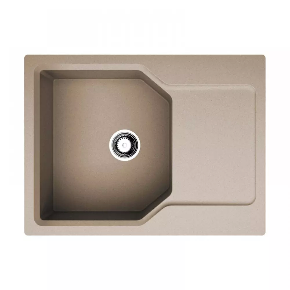 Фото Гранитная мойка Omoikiri Yonaka 65-SA Artgranit/бежевый
