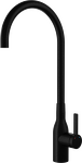 Превью картинка Смеситель для кухни Rivelato LIVO U-обр. гибкий излив с краном питьевой воды D-35мм antracite #1