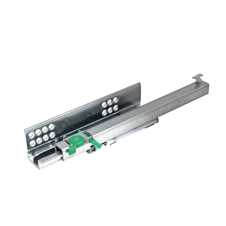 Фото Grass Направляющая частичного выдвижения Dynamoov ТА с системой Soft-close, длина 260 мм. Левая