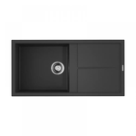 Превью картинка Гранитная мойка Omoikiri Sumi 100-BL Tetogranit/черный #1