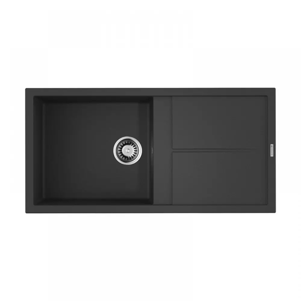 Фото Гранитная мойка Omoikiri Sumi 100-BL Tetogranit/черный