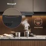 Превью картинка Козырьковая вытяжка Weissgauff Cover 600 Black #18