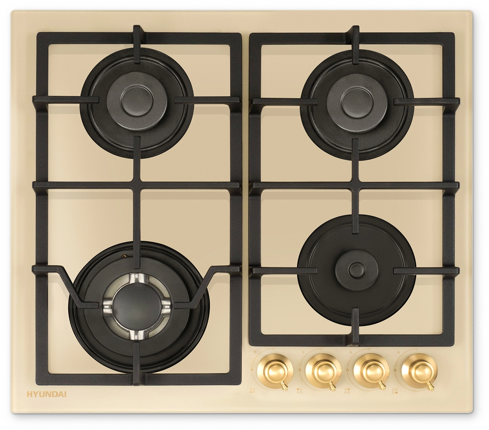 Фото Газовая варочная панель Hyundai HHG 6436 BE