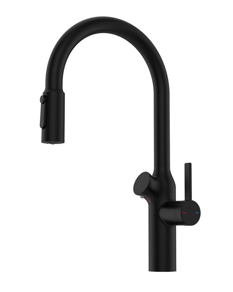 Фото Смеситель для кухни Oulin OL - 8018 Black