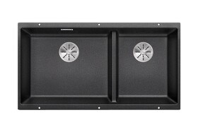 Картинка Blanсo SUBLINE 480/320-U SILGRANIT PuraDur  антрацит c отв.арм. InFino