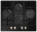 Превью картинка Газовая варочная панель Meferi MGH604BK GLASS RETRO #3