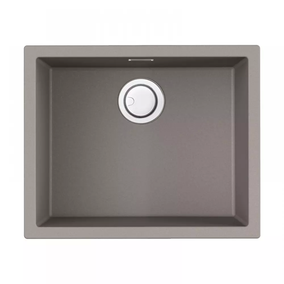 Фото Кварцевая мойка Omoikiri Yamakawa 55-U/I-GR Artceramic/leningrad grey