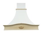 Превью картинка Вытяжка с багетом Lex MILANO 900 White #3