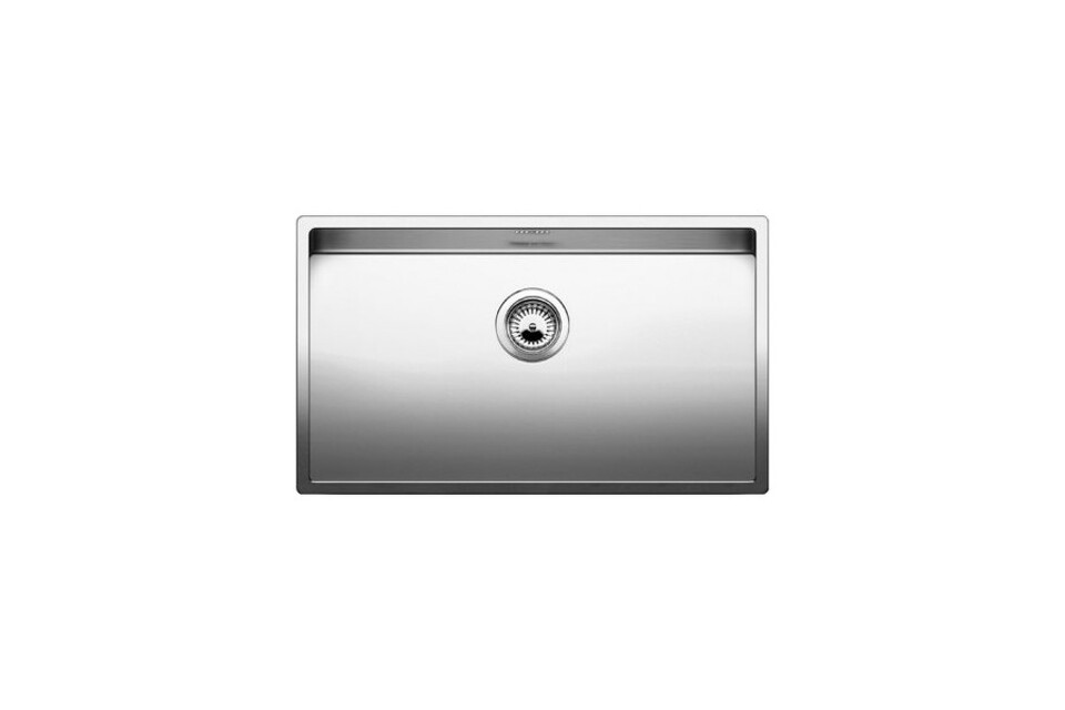 Фото Металлическая мойка Blanсo CLARON 700-U нерж.сталь зеркальная полировка с отв. арм. InFino