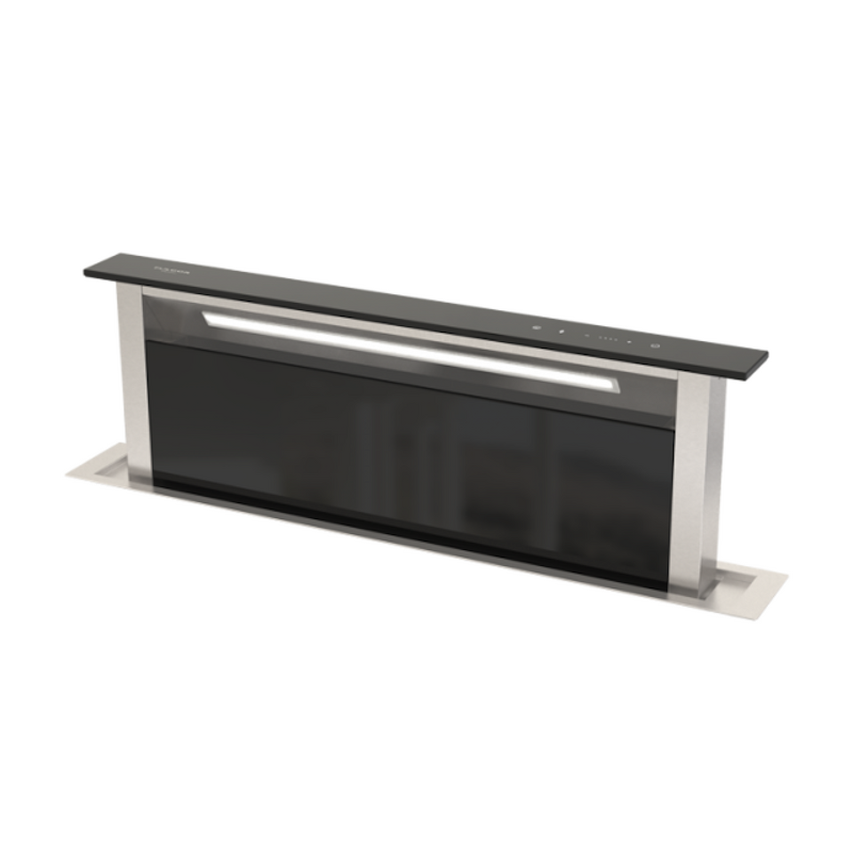 Фото Вытяжка встраиваемая в столешницу  Fulgor Milano FDDH 900 TRC BK