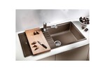 Превью картинка Гранитная мойка Blanсo ZIA XL 6S SILGRANIT PuraDur черный #3