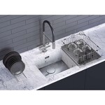 Превью картинка Металлическая мойка Omoikiri Kasen 53-26-INT-IN нерж. сталь/нержавеющая сталь #6